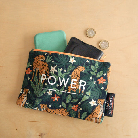 Small zip pouch