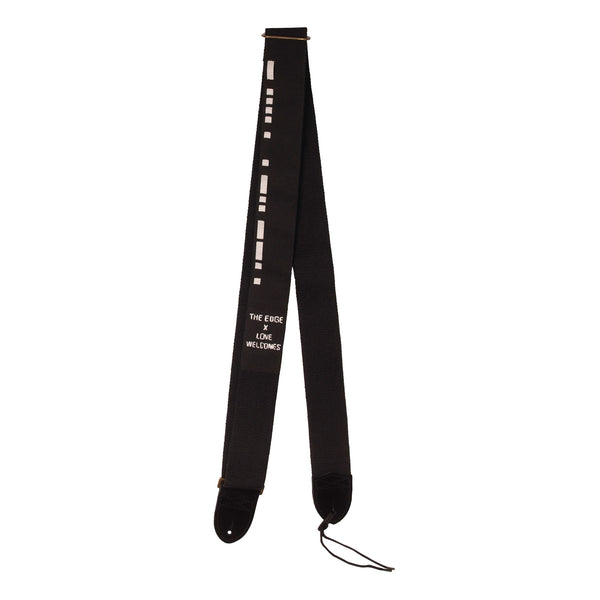 The Edge x Love Welcomes Fender Guitar Strap